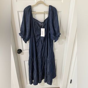 NWT - BloomChic Jean Mini Dress